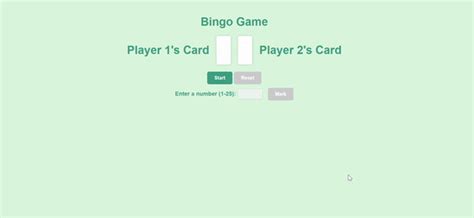 How To Make A Bingo Game In Javascript
