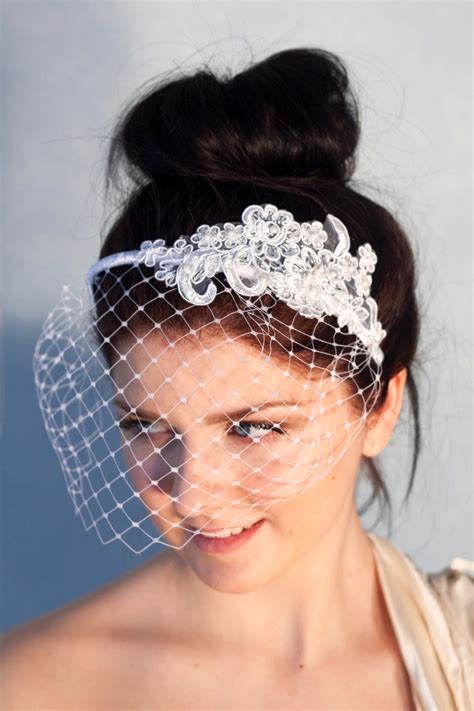 Stunning How To Make A Birdcage Veil Headband With Simple Style