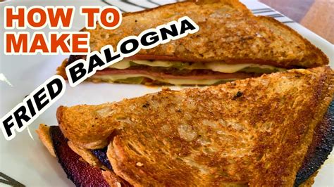 how to make a bologna sandwich