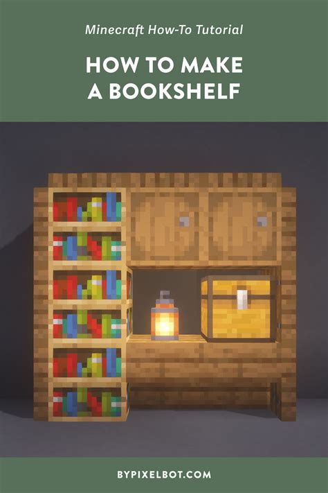 How To Make A Bookshelf In Minecraft Survival