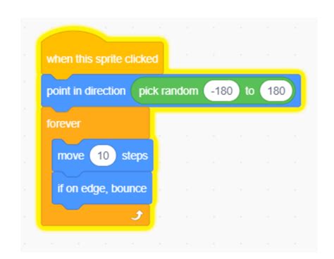 how to make a bouncing animation in scratch