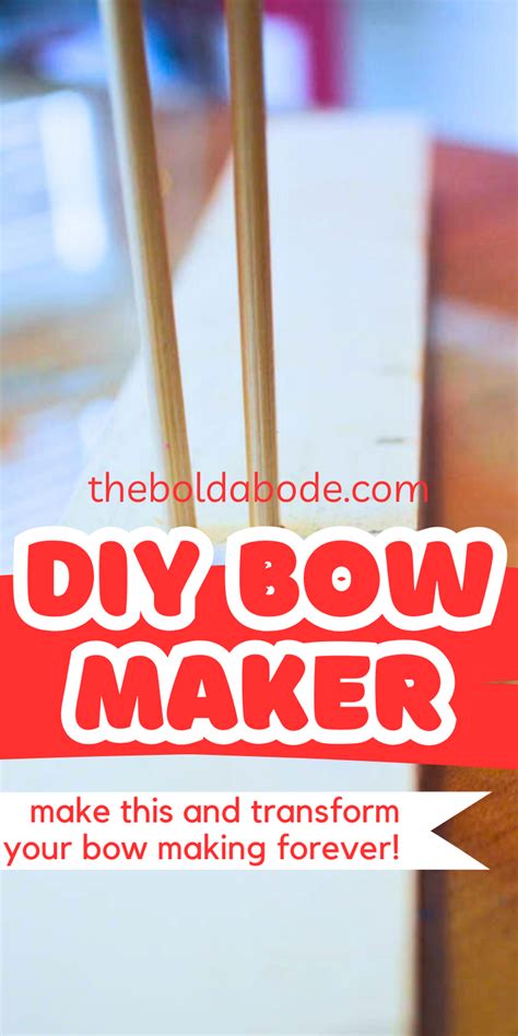 How To Make A Bow From A Board