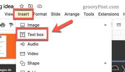 how to make a box outline on google slides