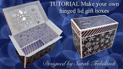 How To Make A Box With A Hinged Lid
