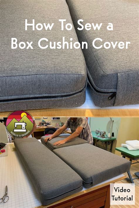 How To Make A Boxed Cushion
