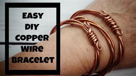 How To Make A Bracelet Using Copper Wire