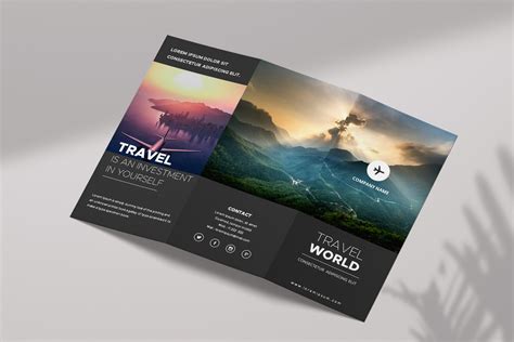 how to make a brochure template on google slides