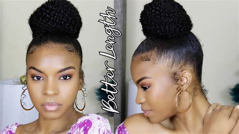  79 Stylish And Chic How To Make A Bun With Kinky Hair Hairstyles Inspiration