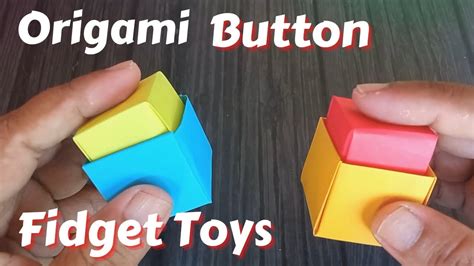 how to make a button to press with paper