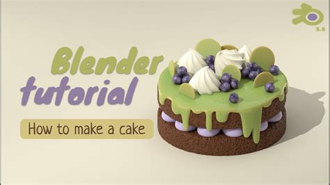 How To Make A Cake In Blender 3D
