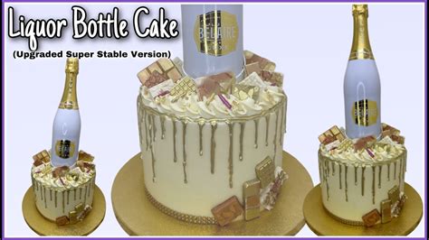 How To Make A Cake With A Bottle In The Middle