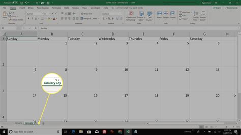 how to make a calendar on excel from scratch