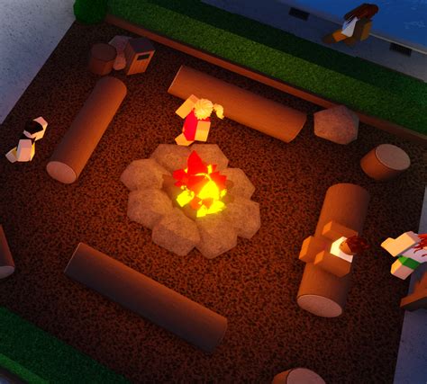 How To Make A Campfire In Roblox Islands