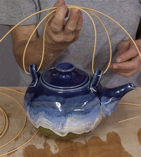 How To Make A Cane Teapot Handle