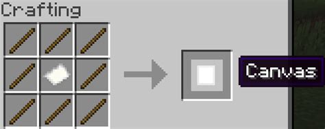 How To Make A Canvas In Minecraft