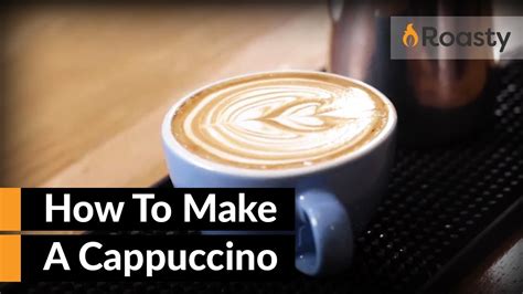 How To Make A Cappuccino Using A Coffee Machine