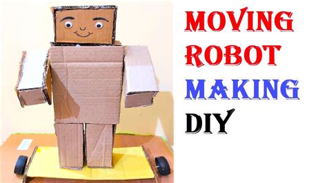 how to make a cardboard robot for school project
