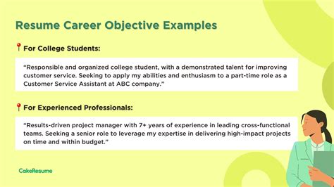Career Objectives Here's how to write a career objective on your