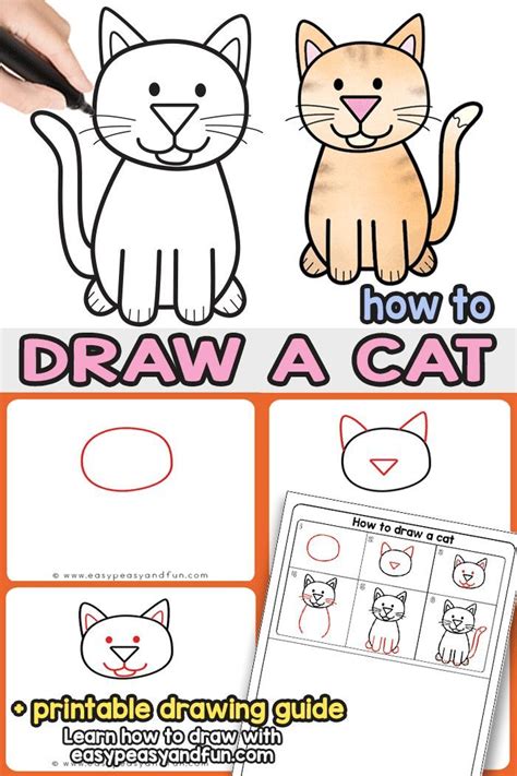 how to make a cat step by step