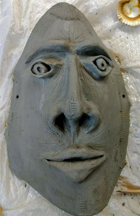 how to make a ceramic mask for students