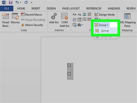 how to make a check box in wordpad
