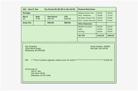 Free Check Stub Template Excel Of Download A Free Pay Stub Template for