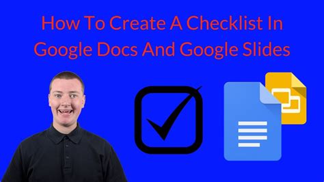 how to make a checklist on google slides