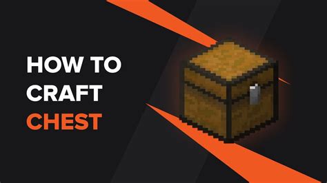 How To Make A Chest With A Key In Minecraft