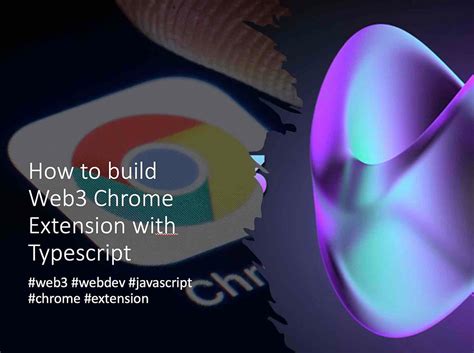 how to make a chrome extension in typescript