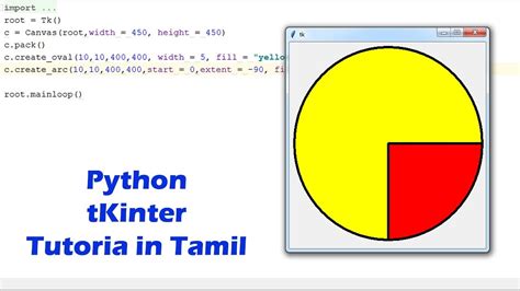 how to make a circle in python tkinter