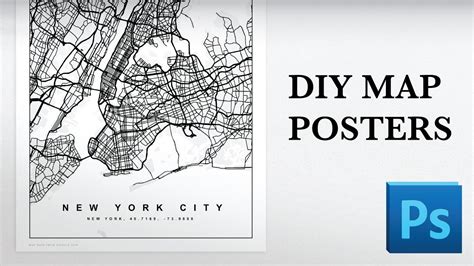 how to make a city map in photoshop