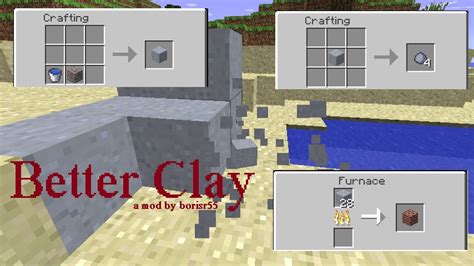 how to make a clay block in minecraft