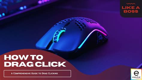How To Make A Click And Drag Game