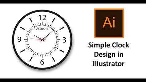 how to make a clock in illustrator