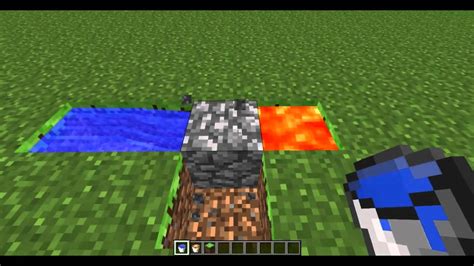 Minecraft Simple Cobblestone Generator Tutorial [Skyblock