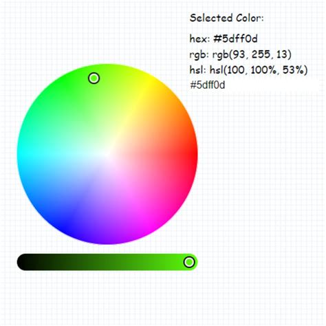 how to make a color picker in html