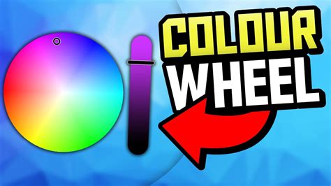 how to make a color wheel in roblox studio