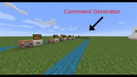 How To Make A Command Block Generator In Minecraft