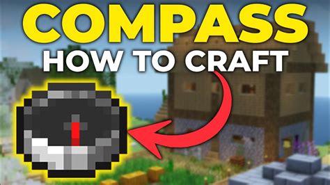 How To Make A Compass In Minecraft Java Edition