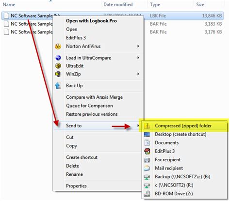 how to make a compressed zip folder