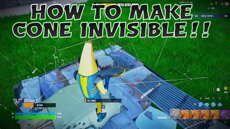 How To Make A Cone Invisible