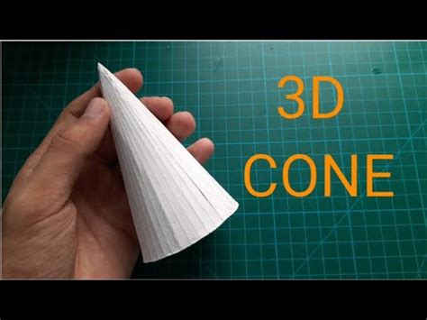 How To Make A Cone With Cardboard