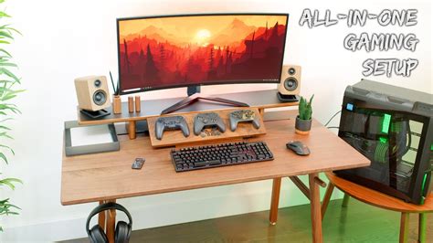 Impressively Best Desk For Console Gaming Pc setup
