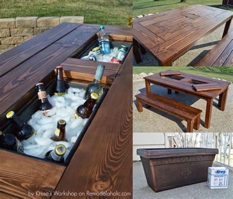 How To Make A Cooler Table