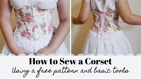 how to make a corset pdf