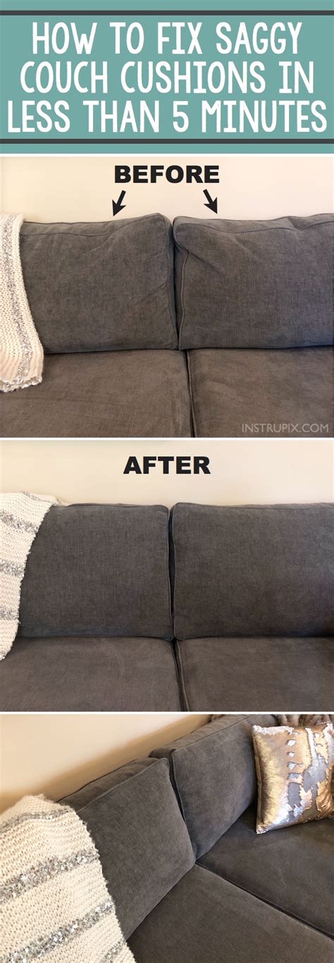 How To Make A Couch Not Sag