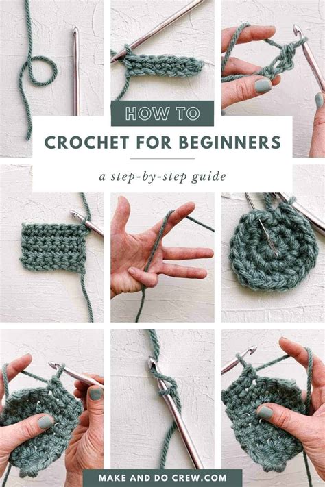 how to make a crochet pattern step by step