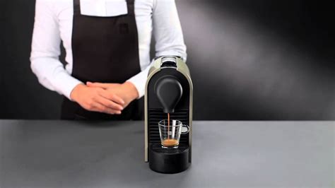 how to make a cup of coffee with nespresso machine