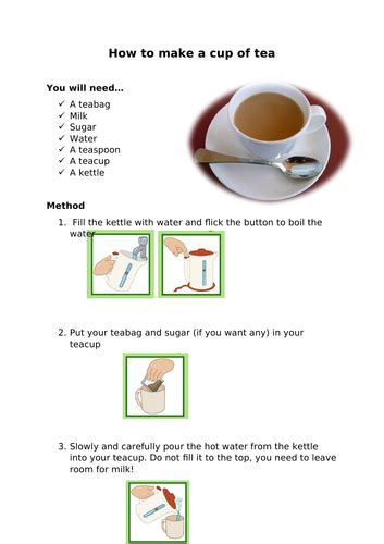 How To Make A Cup Of Tea Presentation