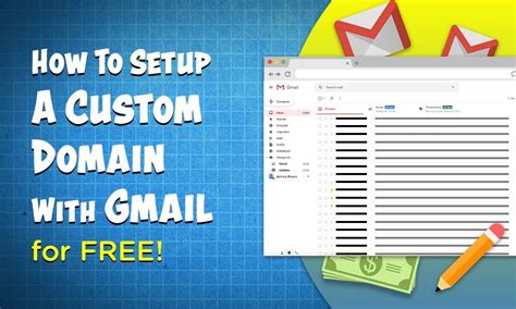 how to make a custom gmail domain